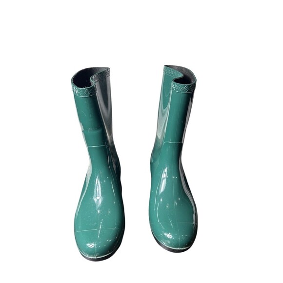 UGG Sienna Rain Boots Womens Size 9 Green Mid-Calf Waterproof Pull On - Picture 3 of 11